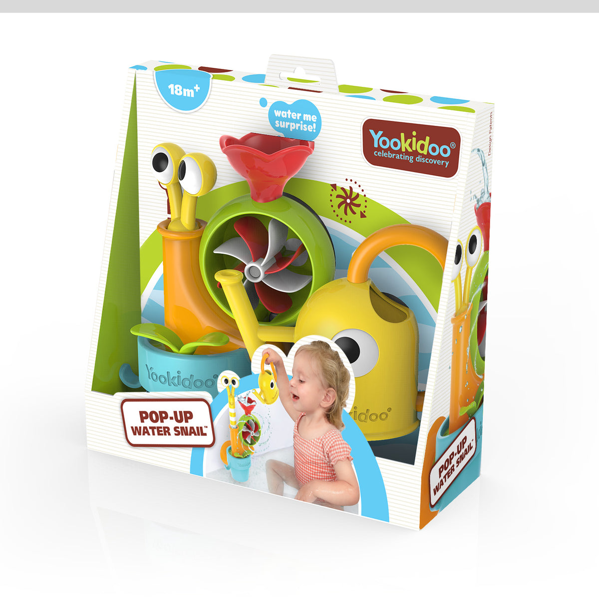 Yookidoo Badeleg, Pop-Up-Water Snail