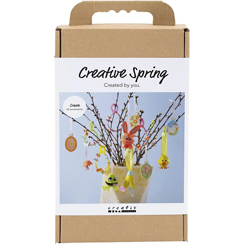 Creativ Company DIY Kit Ornamenter, Kreativt forår