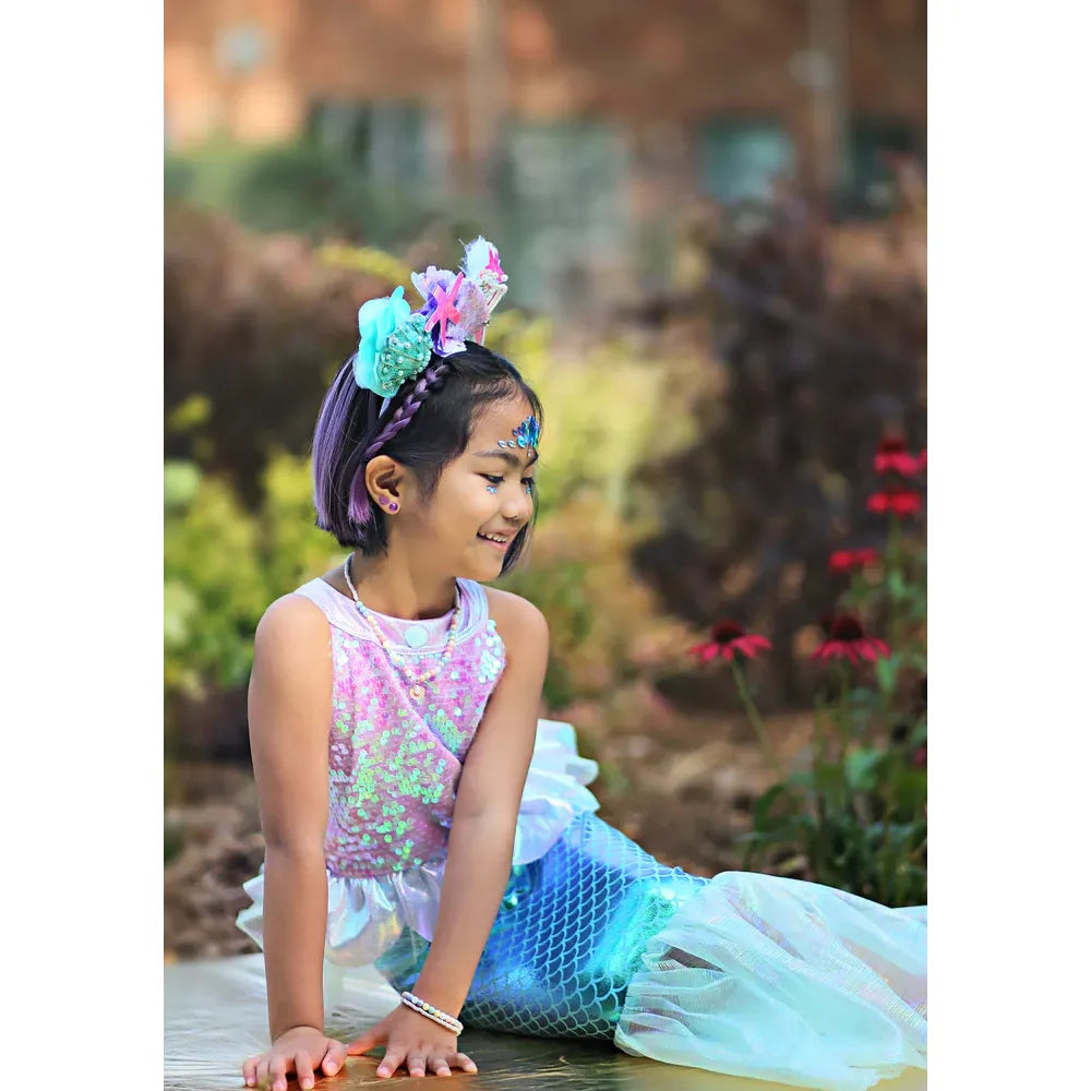 Great Pretenders Misty Mermaid Havfruedragt str. 5-8 år