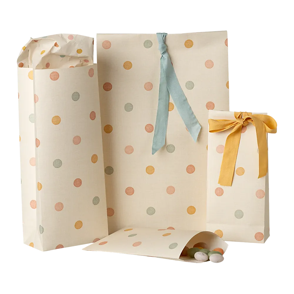 Maileg Gavepose Stor, Multi Dots