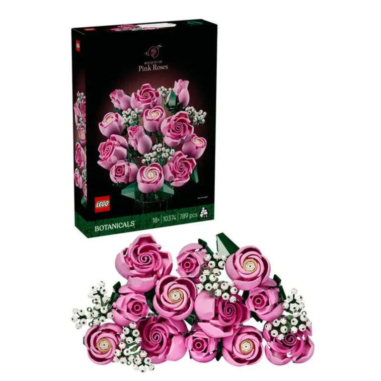 10374 LEGO Botanicals Buket af pink roser
