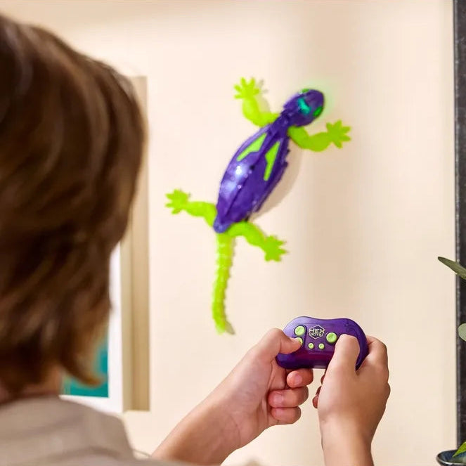 Hex Bots Væggående Selvlysende Gecko