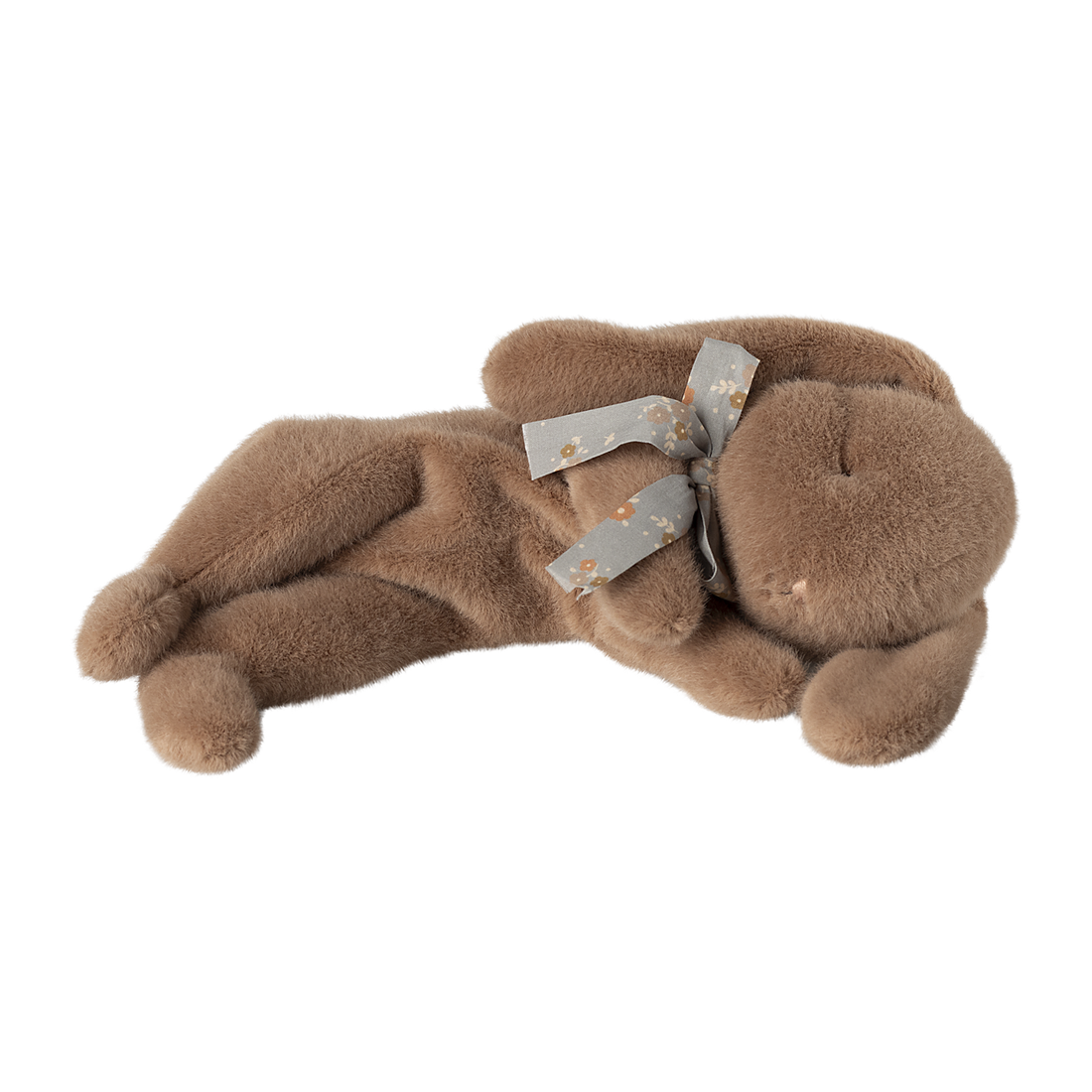 Maileg Sovende Plyskanin lille, Varm brun