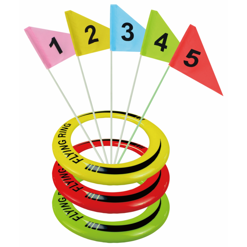 Flying ring golf