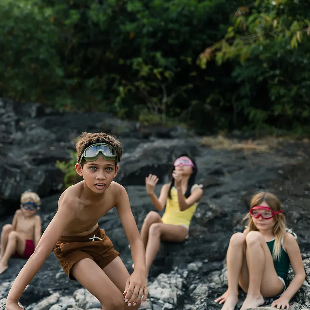 Petites Pommes Hans Svømmebriller 14+ år, Terre Verde