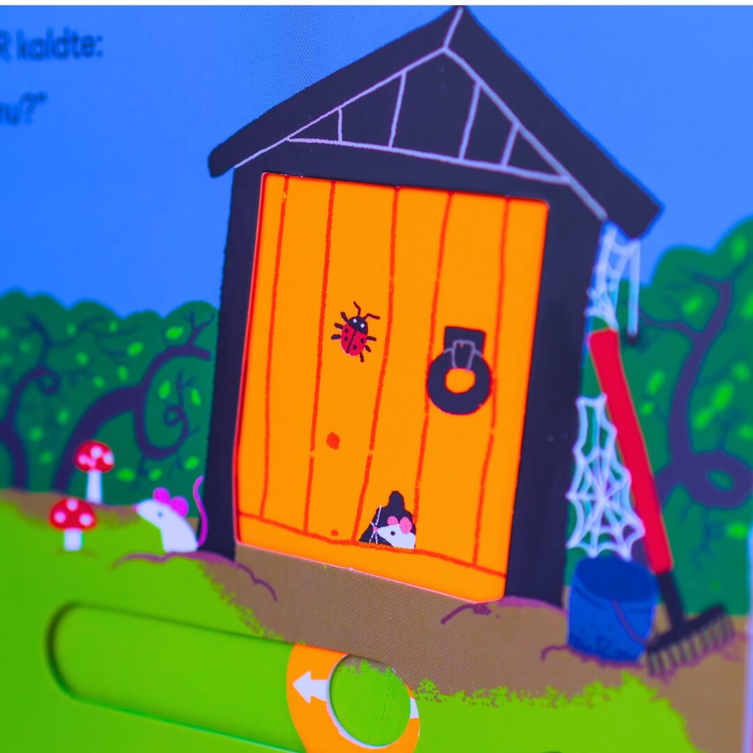 Fem små spøgelser – med 10 sjove hiv-og-træk effekter