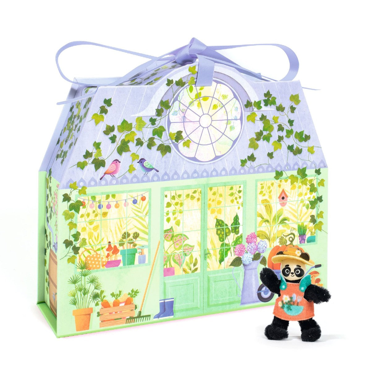 Djeco DIY Dukkehussæt Mi House, Olive