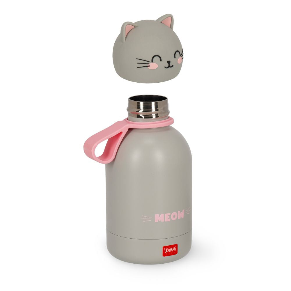 Legami Hot & Cold Kids Termoflaske, Meow Kitty