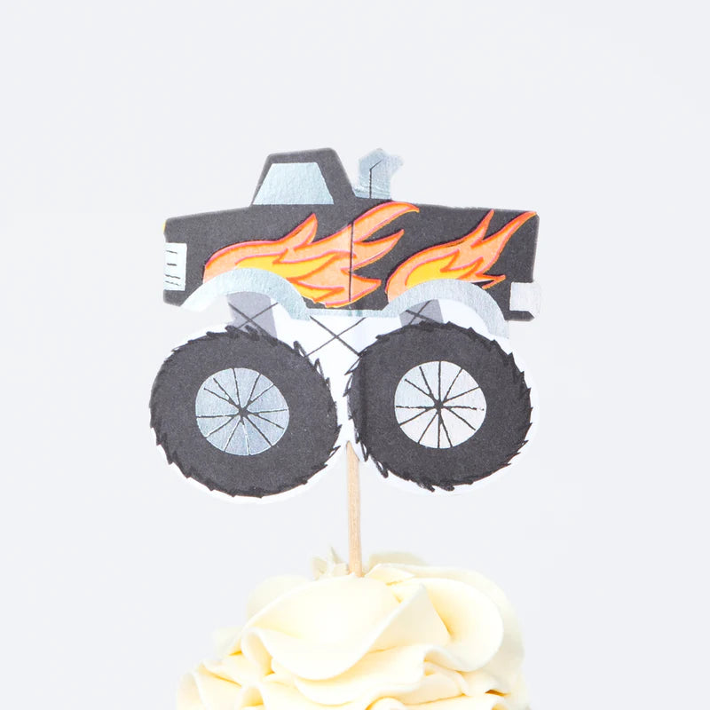 Meri Meri Cupcake Kit 24 stk. Monster Truck