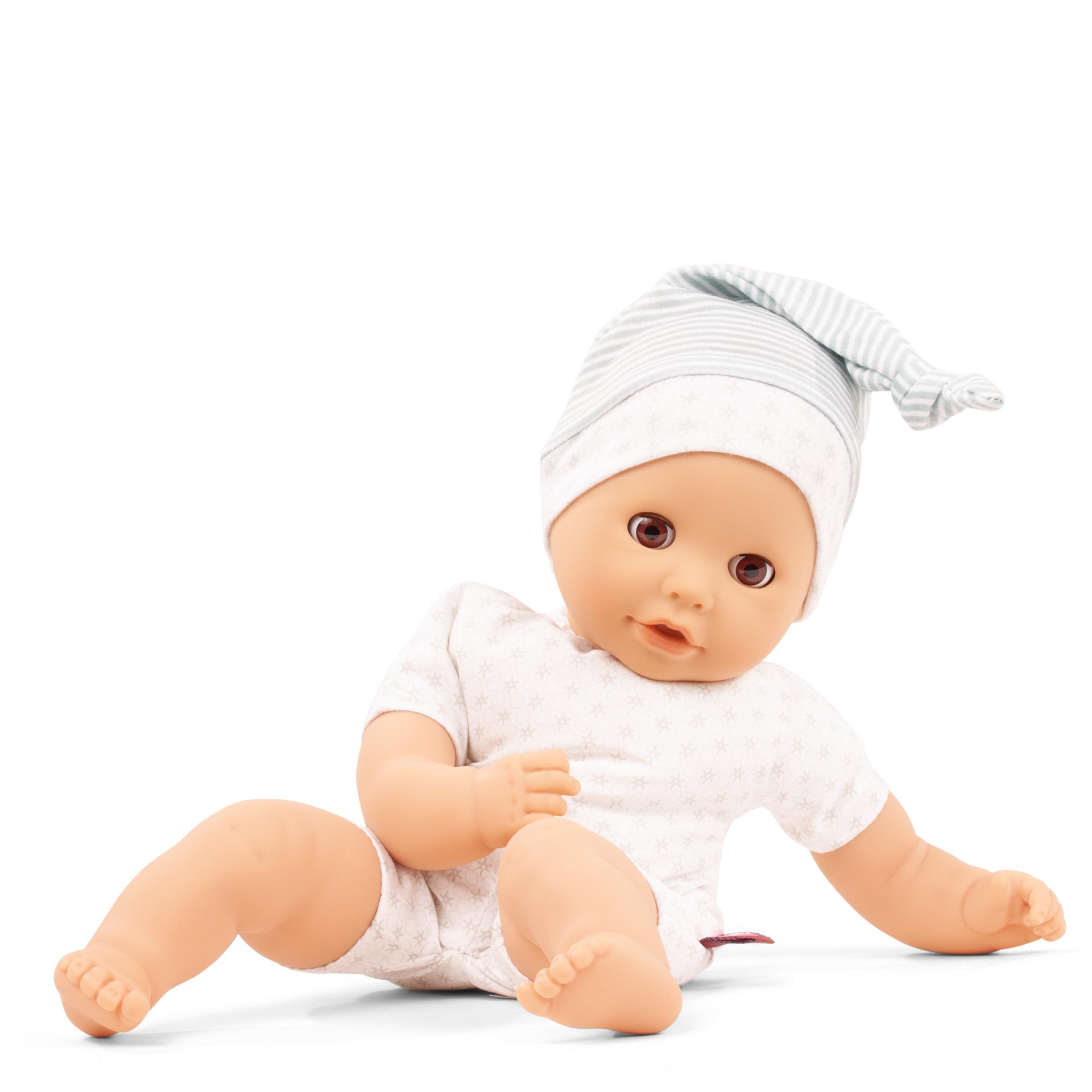 Götz Babydukke Cosy Aquini 30 cm, Grå