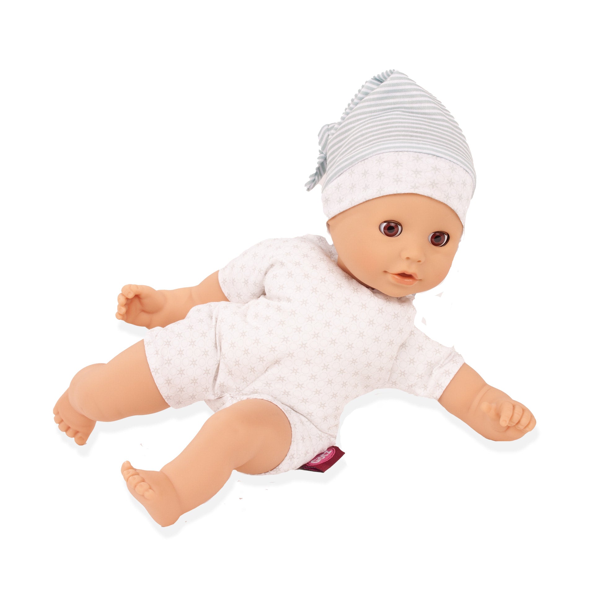 Götz Babydukke Cosy Aquini 30 cm, Grå