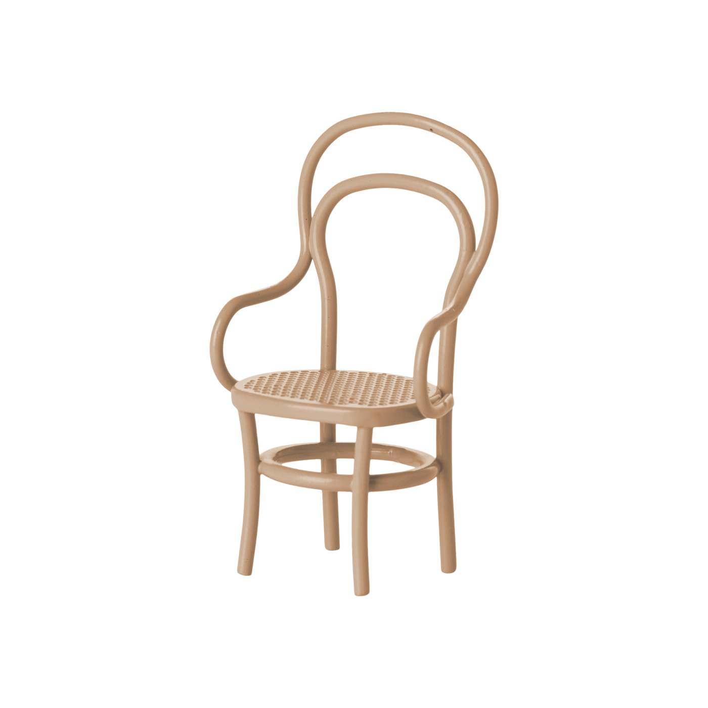 Maileg Mus, Vintage stol mørk pudder