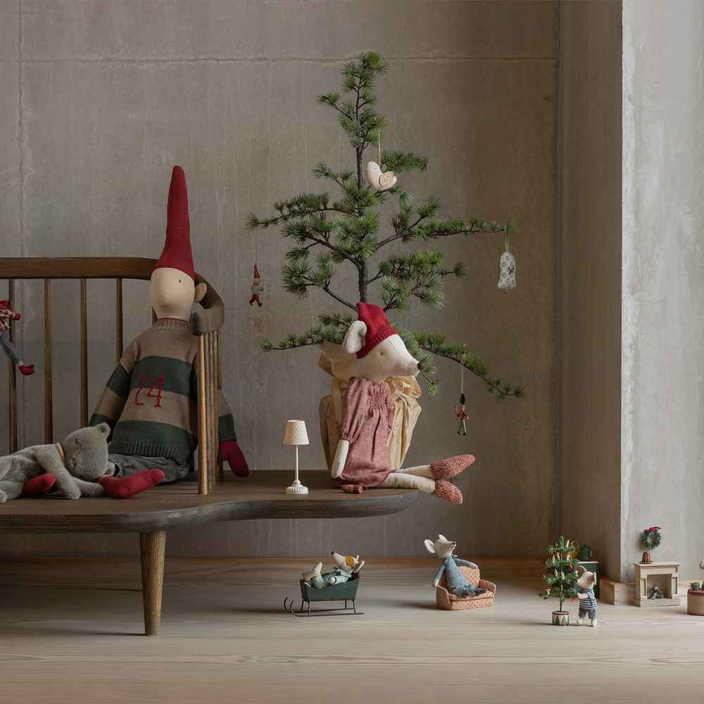 Maileg Julemus, Maxi pige i kjole