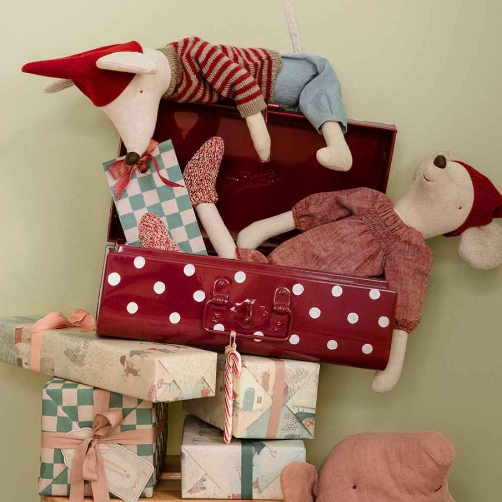 Maileg Julemus, Maxi pige i kjole