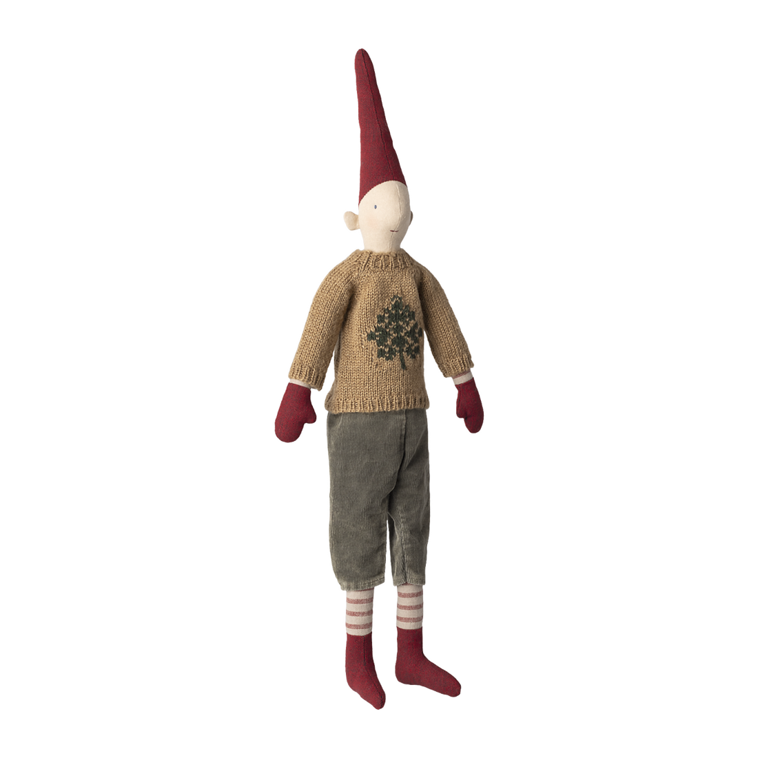 Maileg Nisse str. 3, Dreng strikket sweater