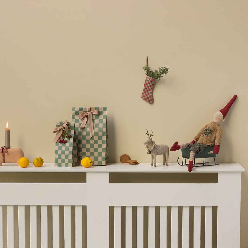 Maileg Nisse str. 3, Dreng strikket sweater