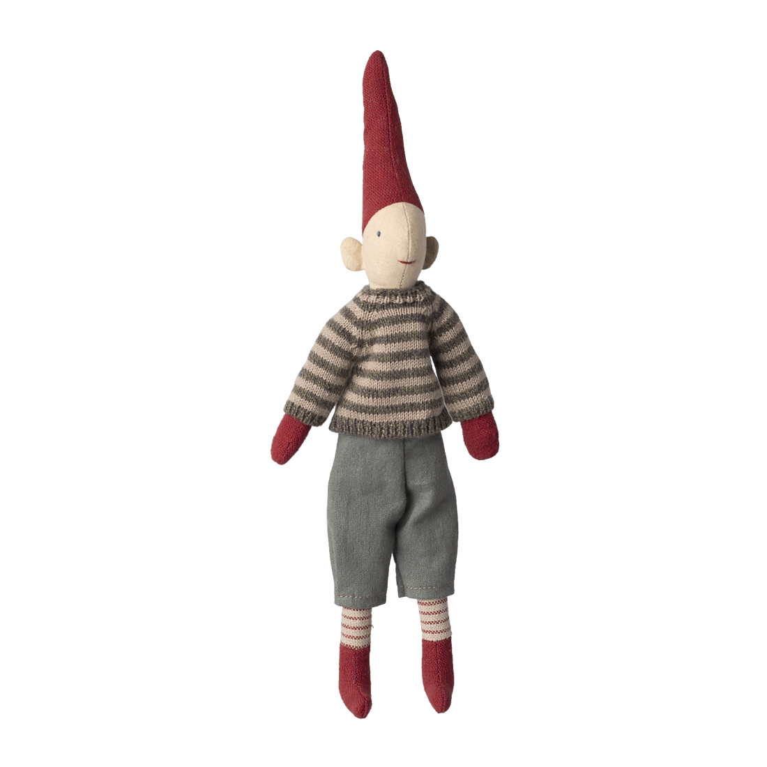 Maileg Nisse str. 1, Dreng strikket sweater