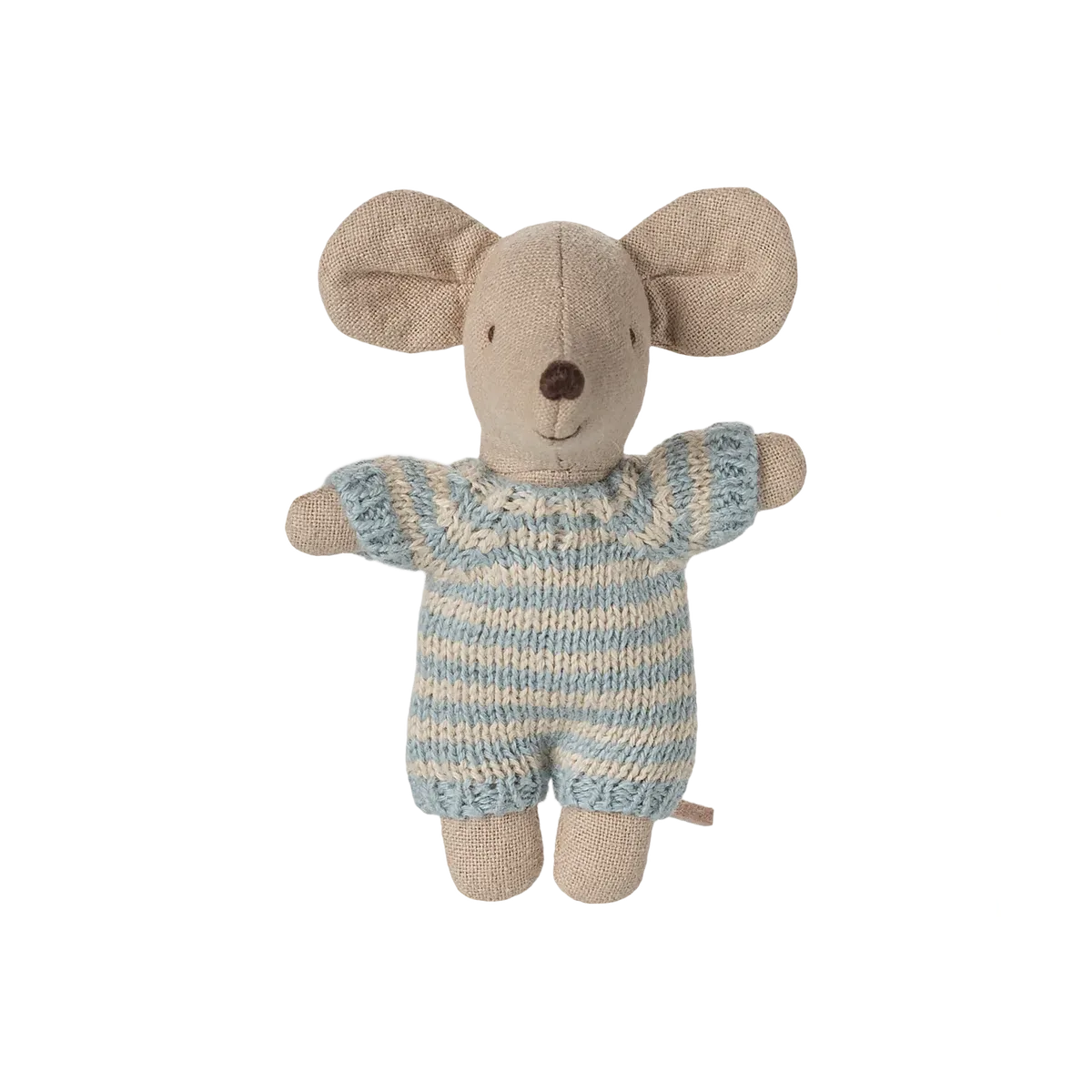 Maileg Babymus i babylift, Blå