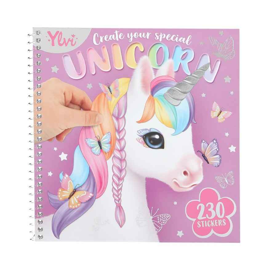 Ylvi Create Your Special Unicorn Stickerbog
