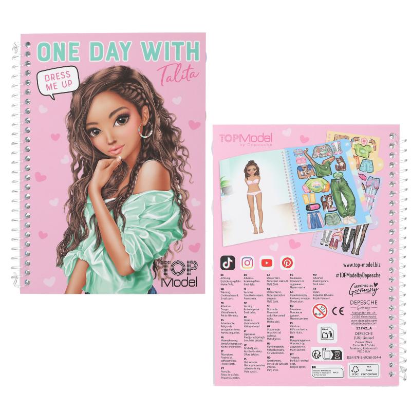 TOPModel Dress Me Up For One Day Stickerbog ass. 1 stk.