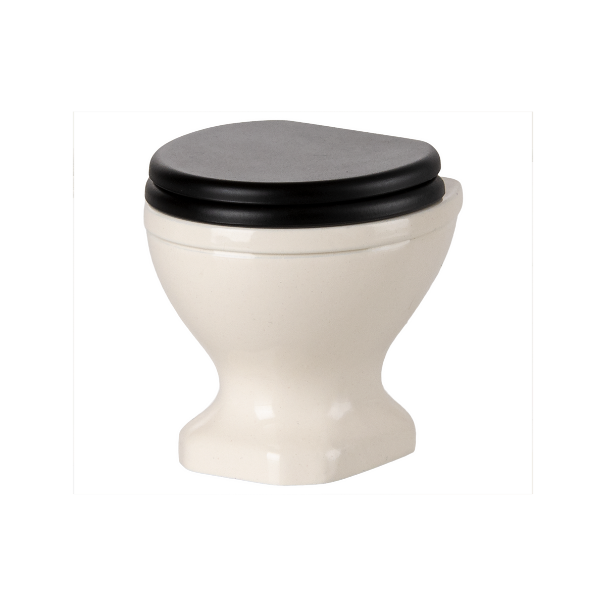 Maileg Mus, WC råhvid