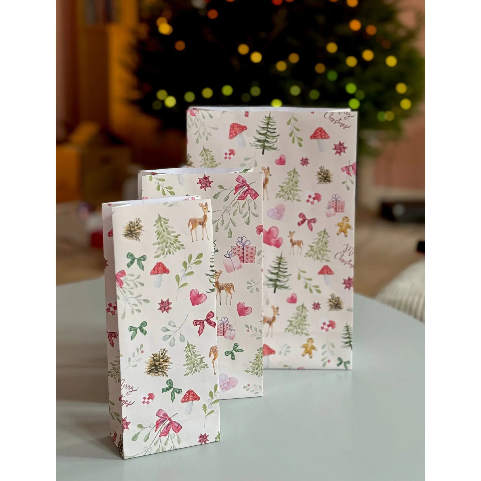 All By Voss Gaveposer 10 stk. Mistletoe (vælg størrelse)