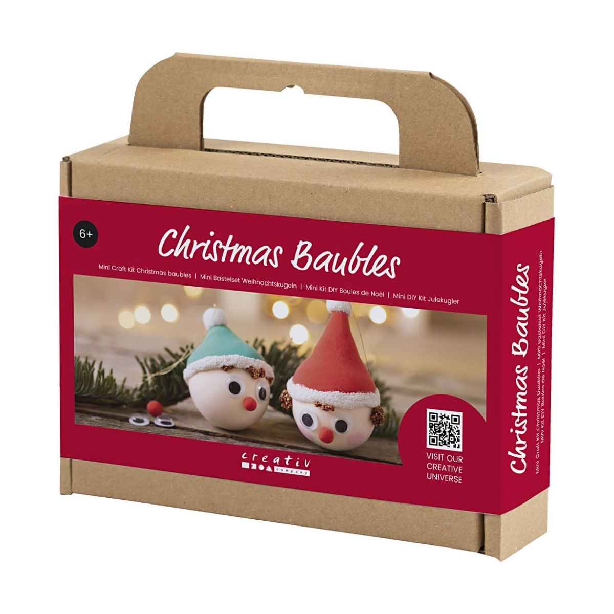 Creativ Company DIY Mini Kit, Julekugler