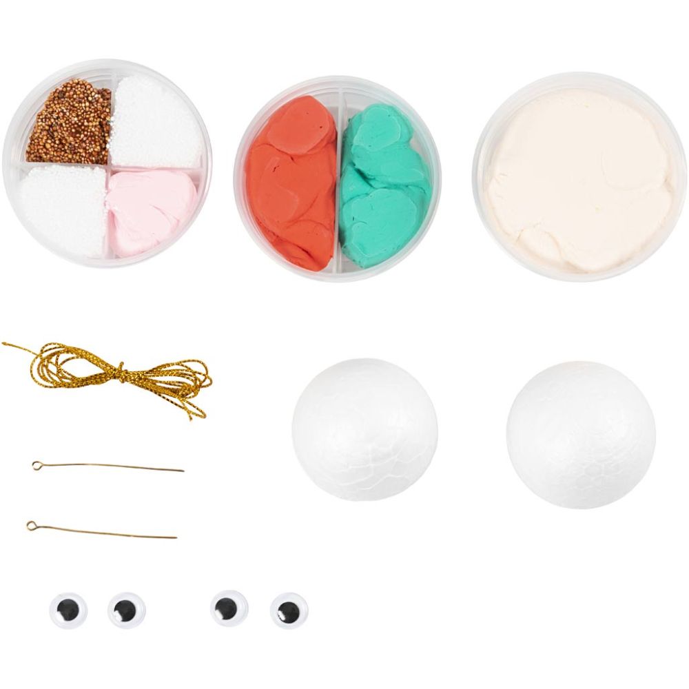 Creativ Company DIY Mini Kit, Julekugler