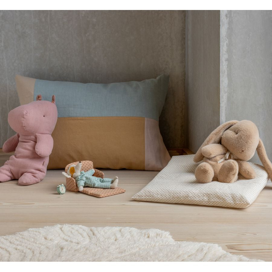 Maileg Safari Friends, Flodhest medium rosa