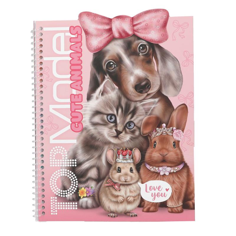 TOPModel Dress me up Stickerbog, Cute Animals