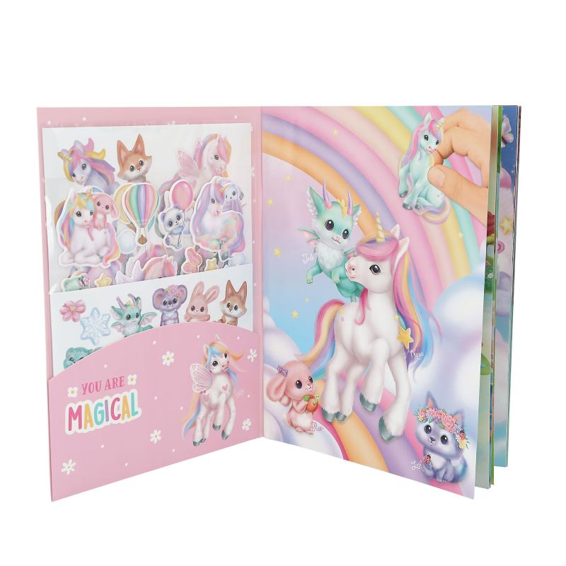 Ylvi Unicorn World Stickersbog