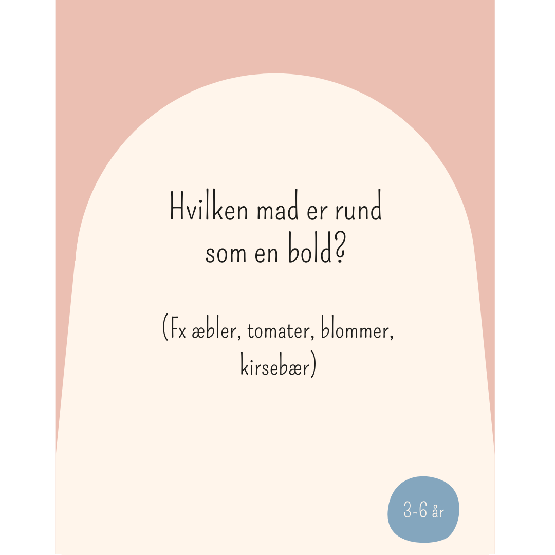 Spisekort - Hverdagsstunder samtalekort