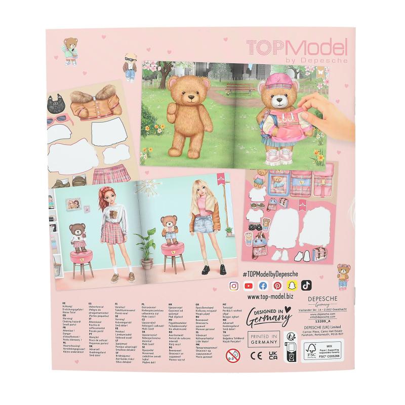 TOPModel Stickerworld, Team Teddy