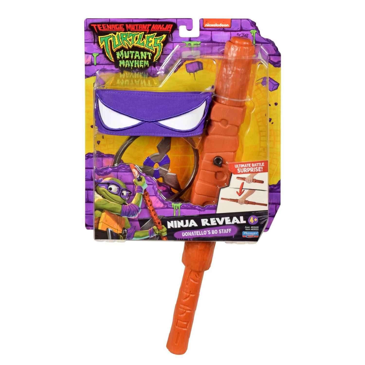 Turtles Mutant Mayhem Kostume tilbehør, Donatello
