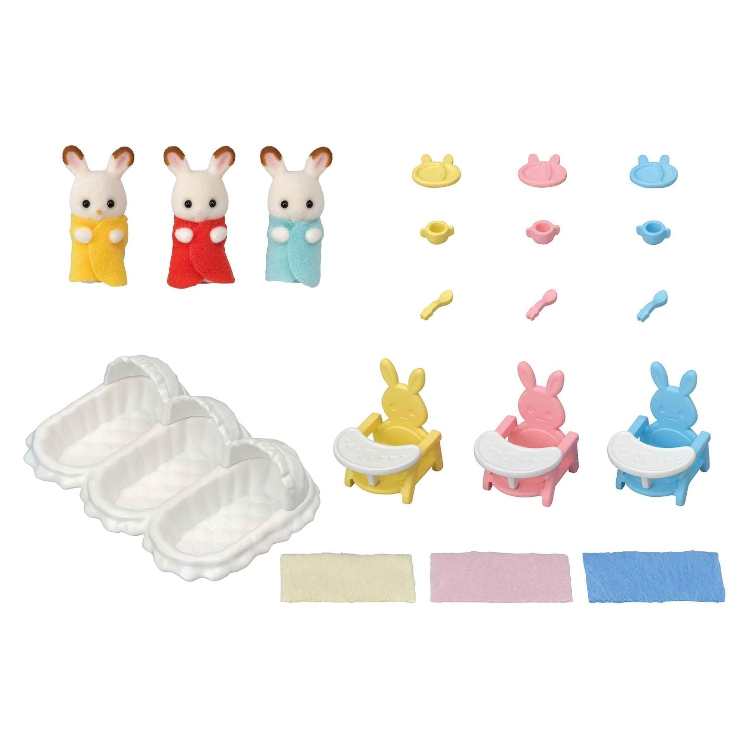 Sylvanian Families Starter udstyr til trillinger 5537
