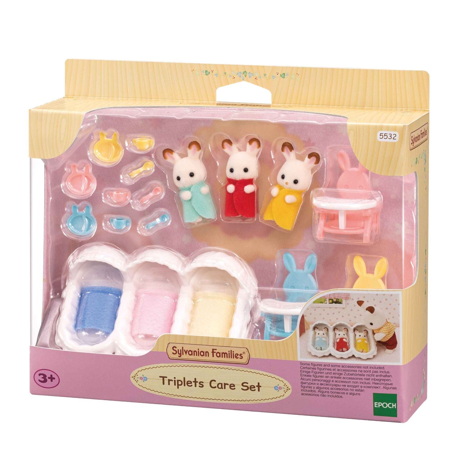 Sylvanian Families Starter udstyr til trillinger 5537