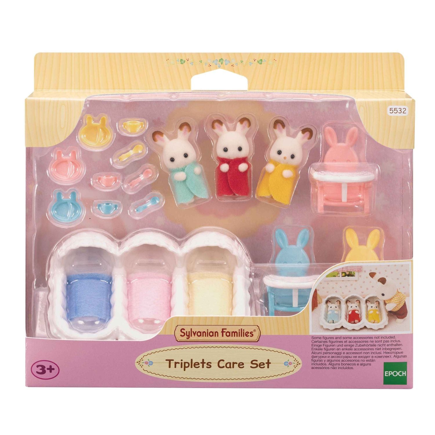 Sylvanian Families Starter udstyr til trillinger 5537