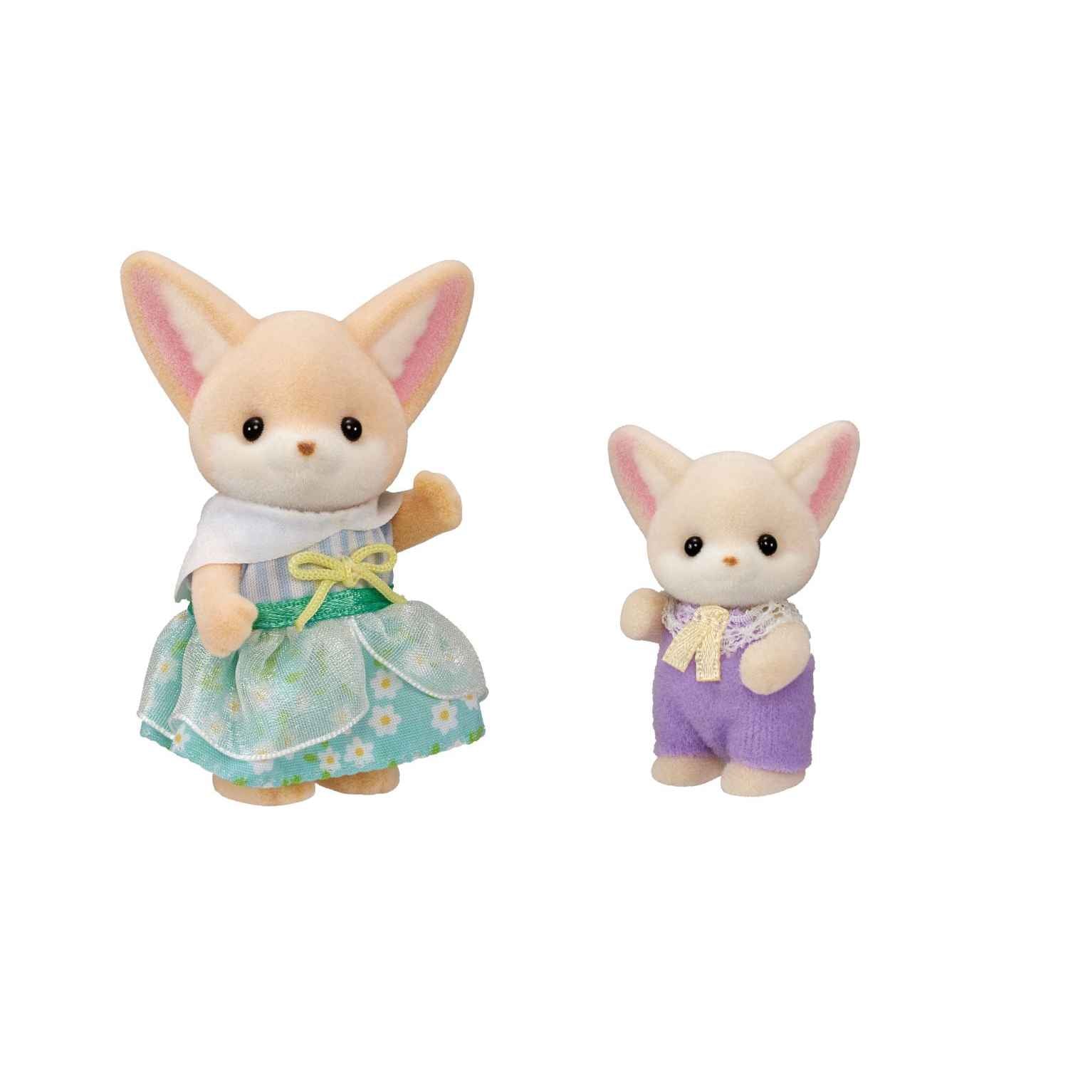 Sylvanian Families Picnic sæt med søster og baby ræv 5698