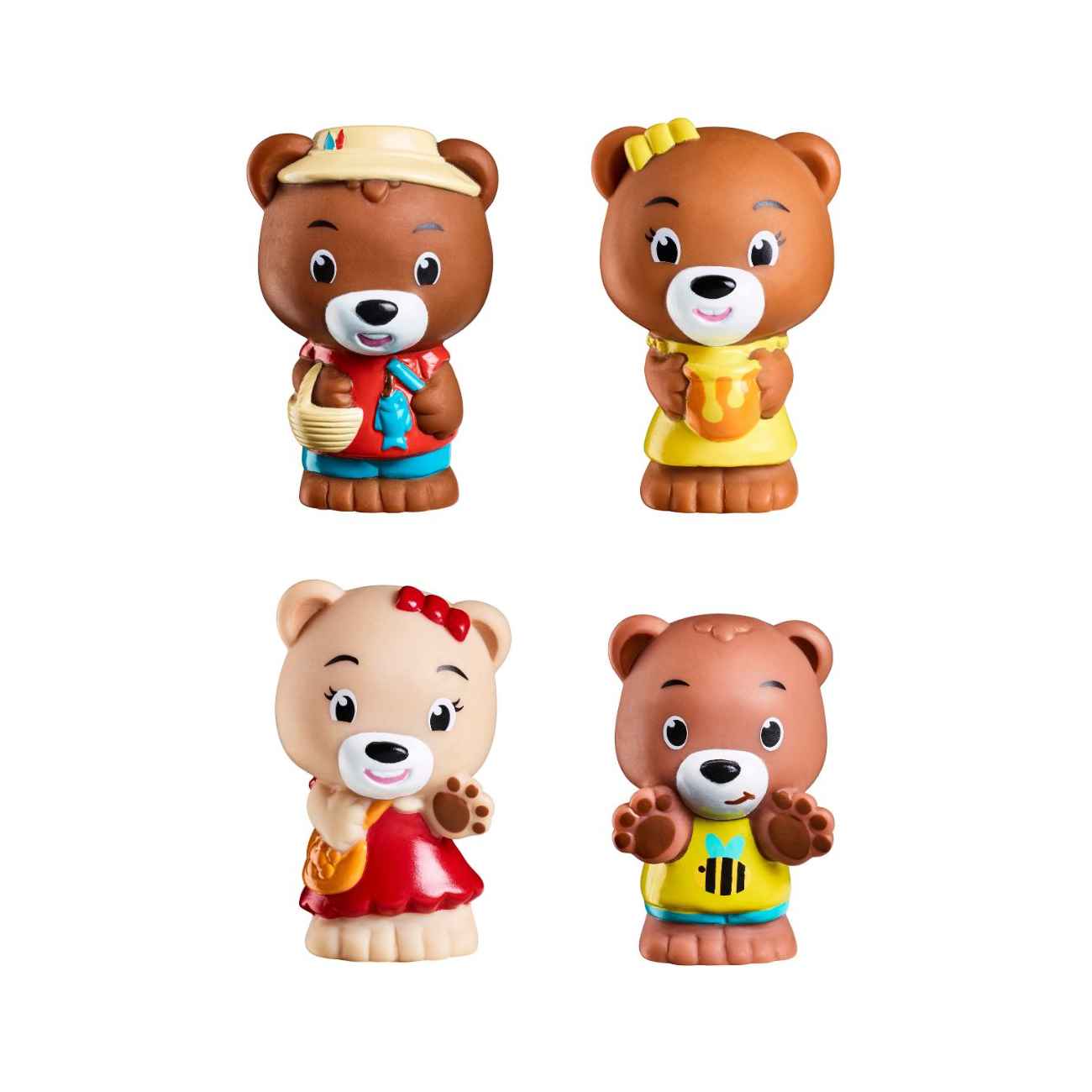 Timber Tots Browny Family 4 stk.