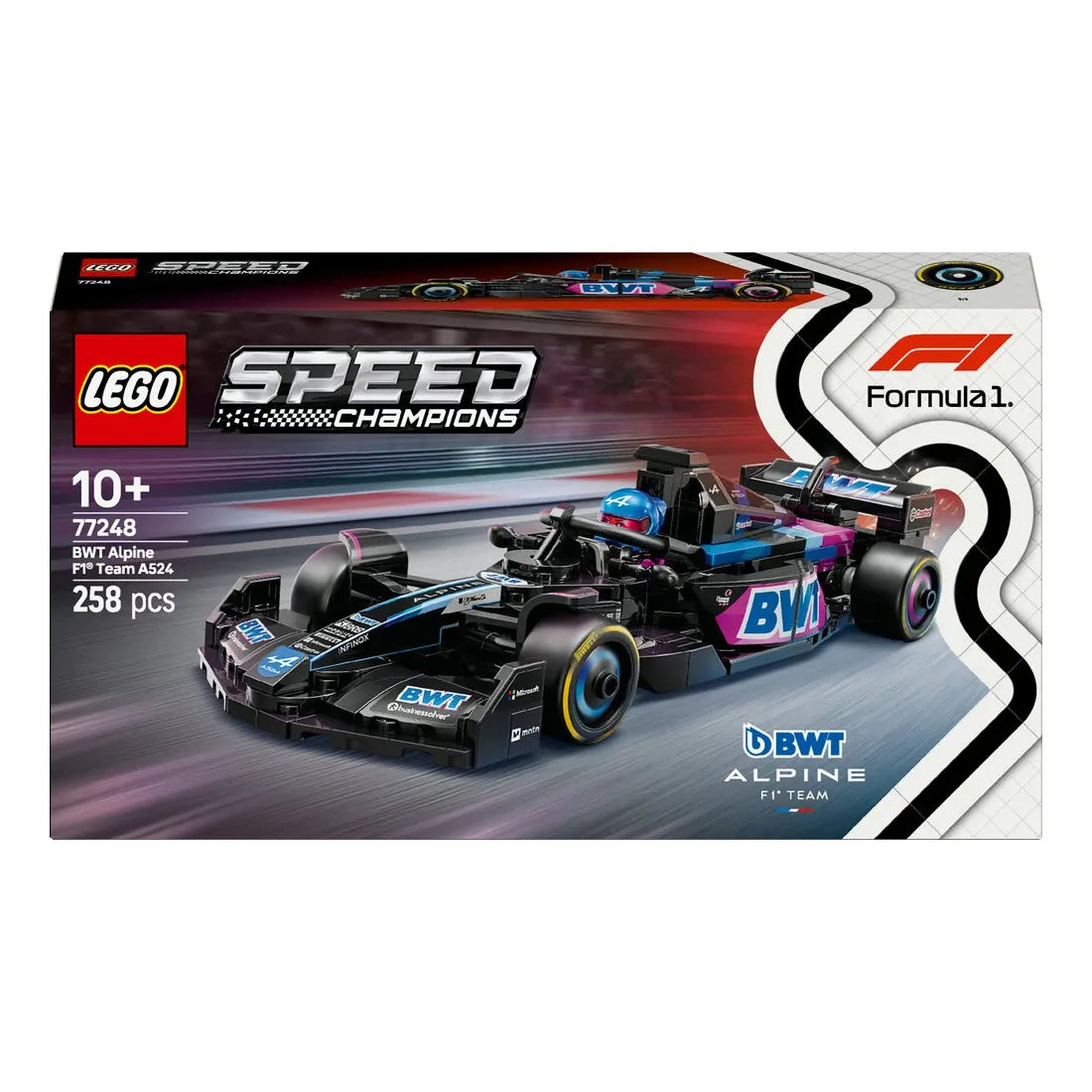 77248 LEGO Speed Champions BWT Alpine F1® Team A524-racerbil
