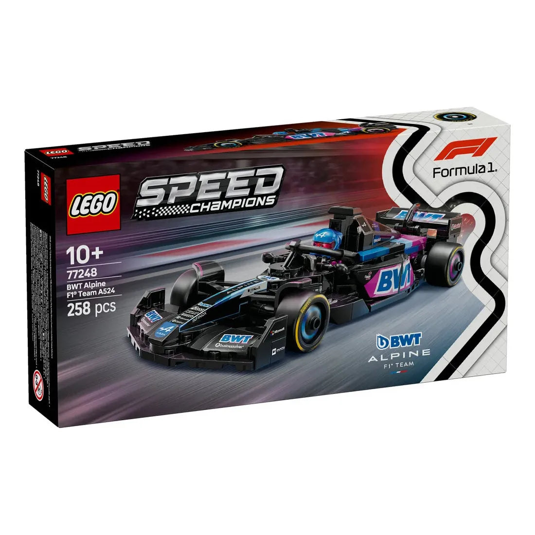 77248 LEGO Speed Champions BWT Alpine F1® Team A524-racerbil