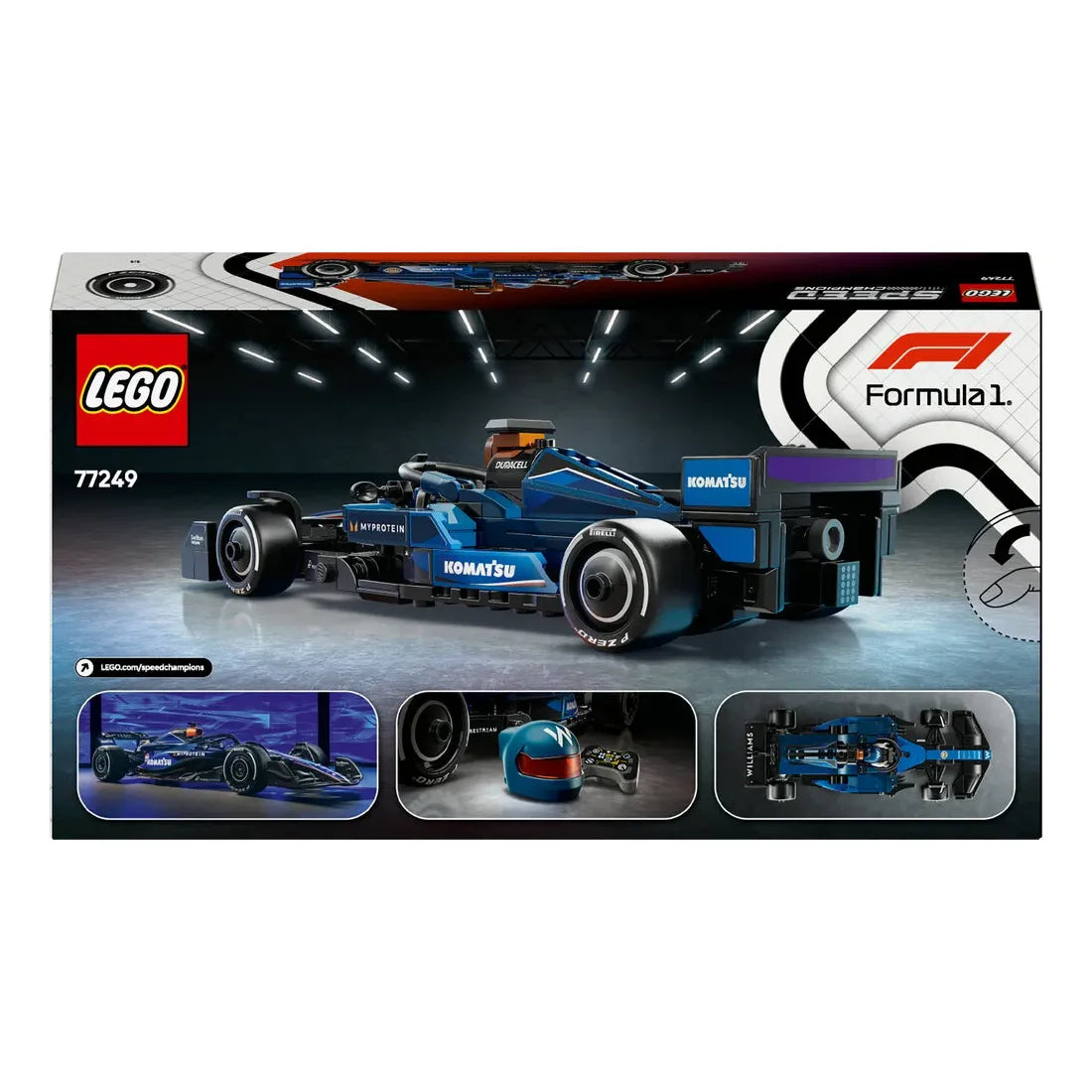 77249 LEGO Speed Champions Williams Racing FW46 F1®-racerbil