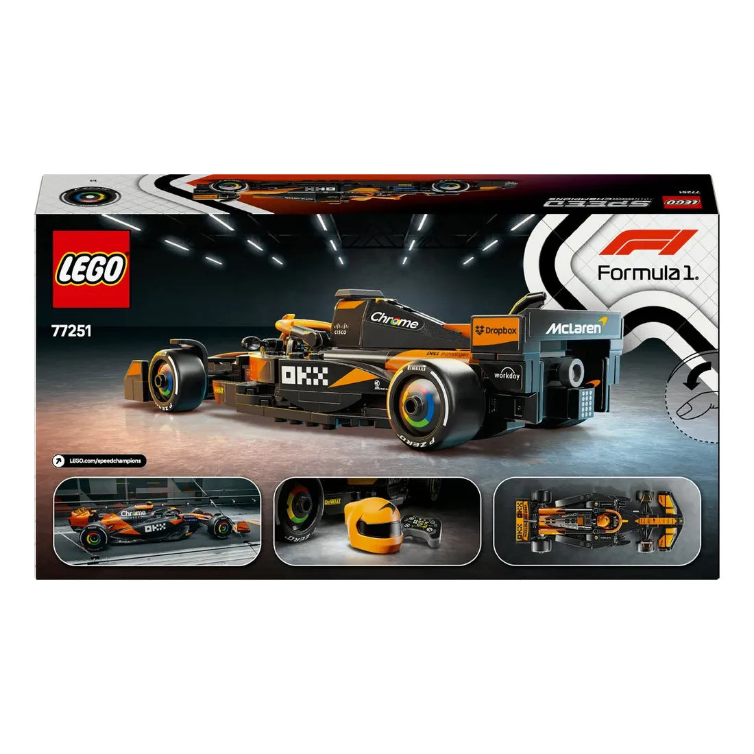 77251 LEGO Speed Champions McLaren F1® Team MCL38-racerbil