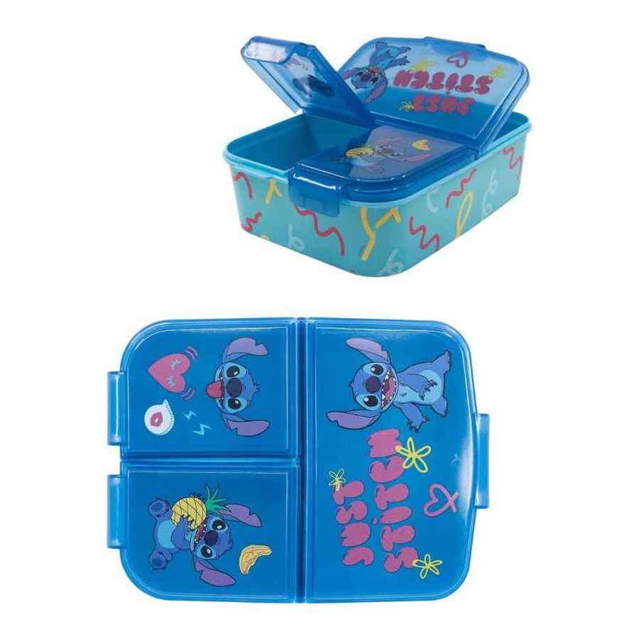 Stitch Madkasse med 3 rum