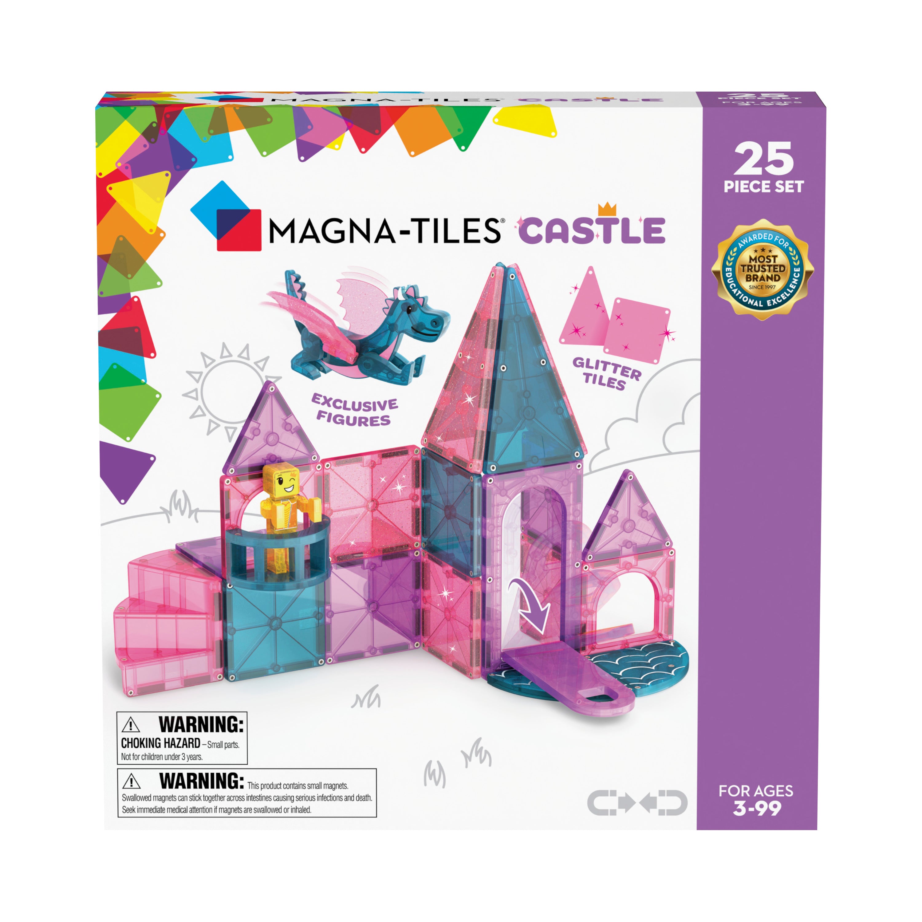 MAGNA-TILES Castle 25 stk.