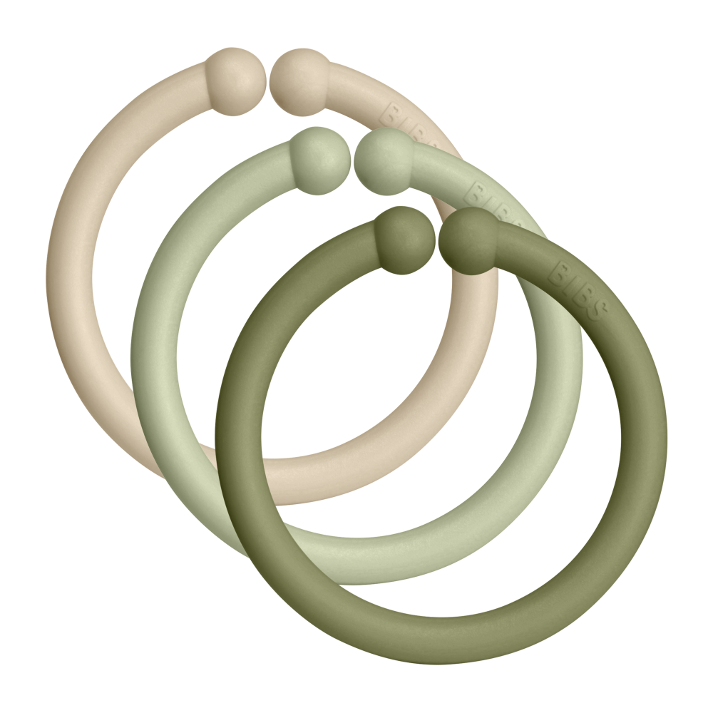 BIBS Loops 12 PACK Vanilla/Sage/Olive