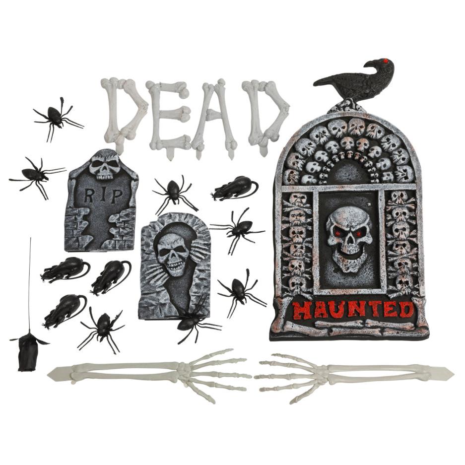 Halloween Dekokit gravstedt