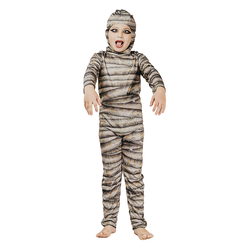 Halloween Kostume str. 5-9 år, Mumie