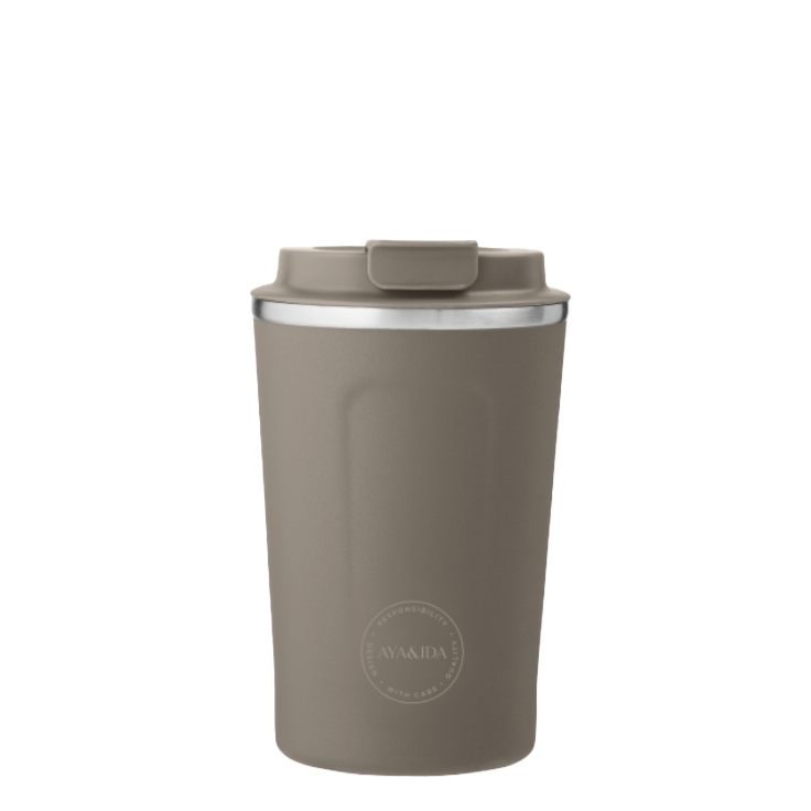 Aya & Ida Thermo Cup2Go 380 ml, Driftwood
