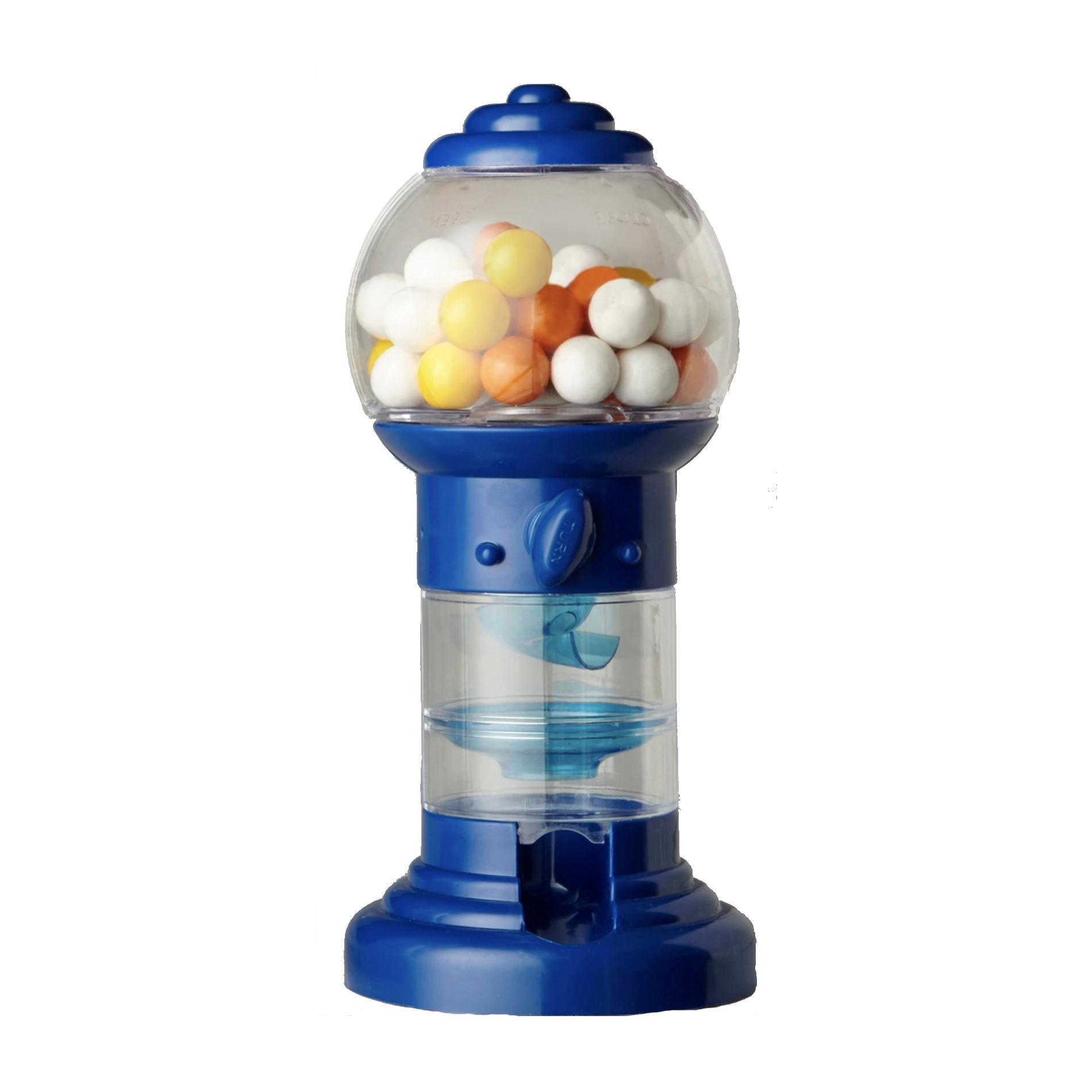 Tyggegummimaskine blå